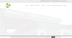 Desktop Screenshot of desguacemanuelybenito.com